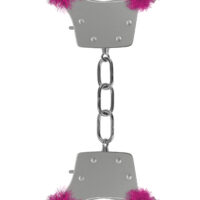 Pleasure Furry Handcuffs - Pink